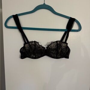 Aubade Black Lace Underwire Bra